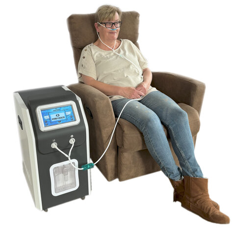 HYDRO 4 HEALTH®| 4500PRO | Waterstof inhalatie therapie apparaat (+ATP polsband)