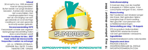 PHOTON 4 HEALTH® | SLIMDROPS®